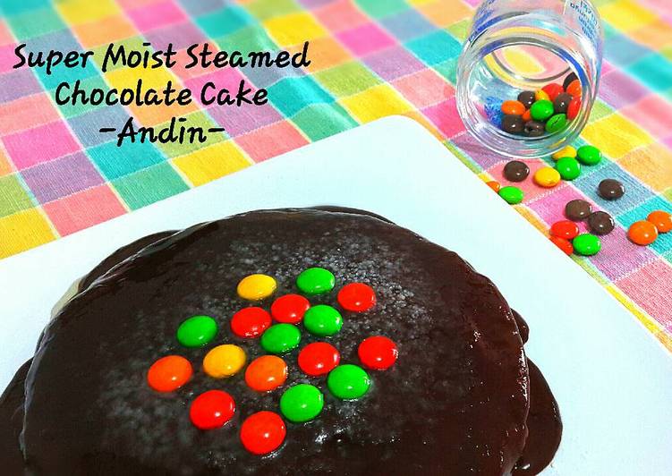 Super Moist Steamed Chocolate Cake