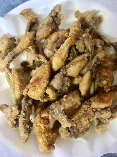 Hình của món Ếch chiên giòn.