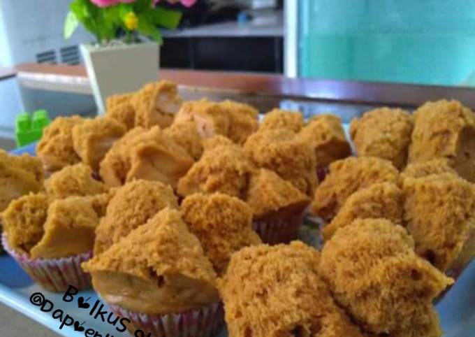 Resep #BOLU KUKUS MEKAR GULA MERAH, Lezat
