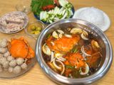 Lẩu Cua Nấu Bầu