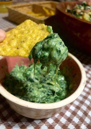 Una foto de Espinaca a la crema
