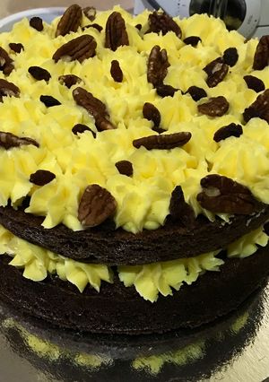 A picture of Scrumptious carrot cakes.