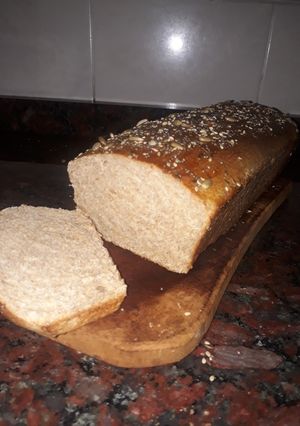Una foto de Pan de molde integral🍞