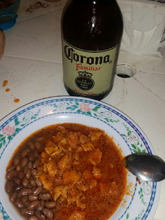 Una foto de Lomo de cerdo en bistec en salsa de jitomate