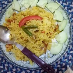 Fried rice A picture of Fried rice.