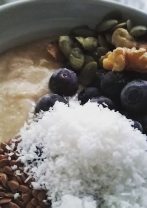 Una foto de Desayuno vegan