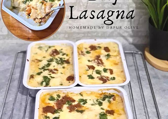 Resep Beef Lasagna Praktis Oleh Dapur Olive Cookpad