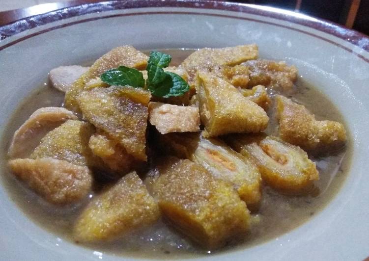 Pempek Dos Isi Telur Tanpa Ikan