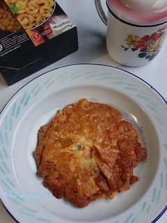 Foto resep Dadar Telur Makaroni