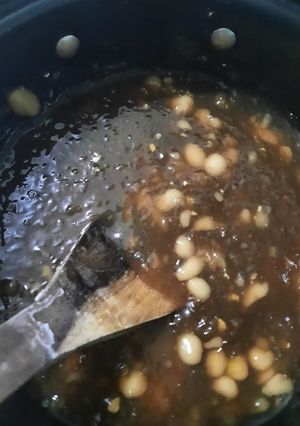 Foto resep Bubur tepung sagu gula merag