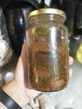 Aceitunas negras condimentadas