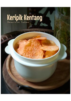 Foto resep Keripik Kentang Balado