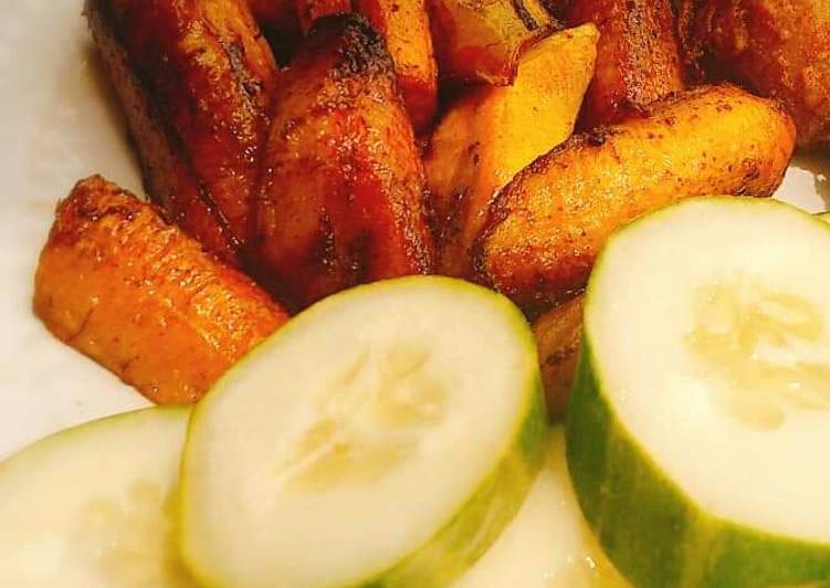 Easiest Way to Prepare Super Quick Homemade Fried plantain