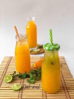 A picture of Mango juice.