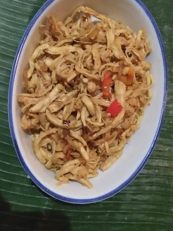 Cara Gampang Menyiapkan Resep  Ayam suwir serbaguna simple yang Bikin Ngiler, Enak Banget