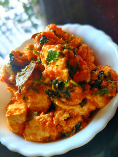 A picture of Paneer subji(no onion garlic).