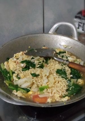 Foto resep Mie kuah dok dok
