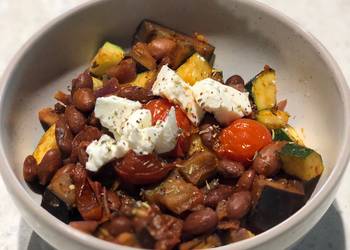 Easiest Way to Make Delicious Mediterranean bean lunch bowl