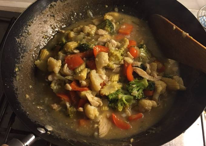 Asian Stir-fried Vegetable (Capcay)