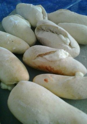 Una foto de Mini panes de queso (sin levadura)