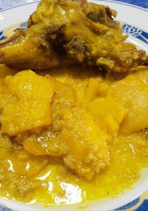 Una foto de Paletilla de cordero al horno