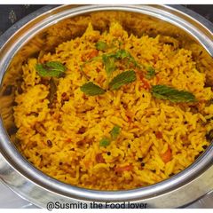 Southern spice tomato rice A picture of Southern spice tomato rice.