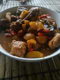 Tahu bakso masak kecap