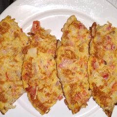 A picture of Vegetable Omelette.