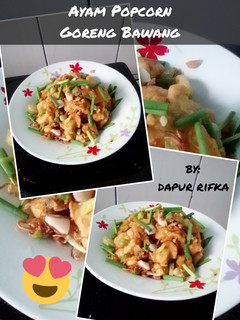 Foto resep Ayam Popcorn Goreng Bawang