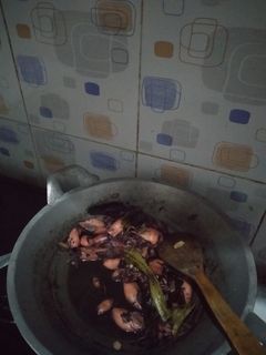 Foto resep Cumi masak tinta hitam