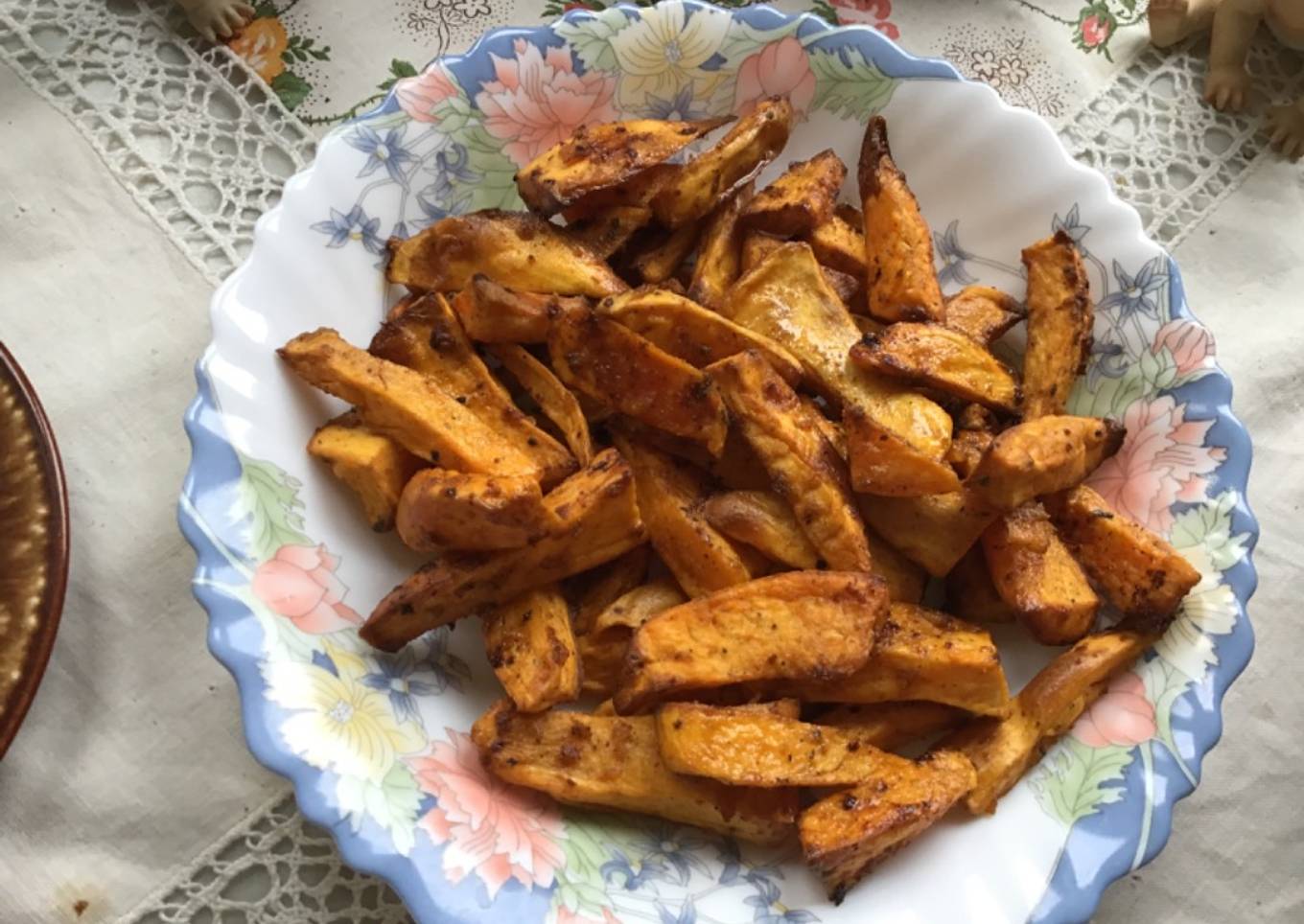 Batatas horneadas (boniatos, camotes)