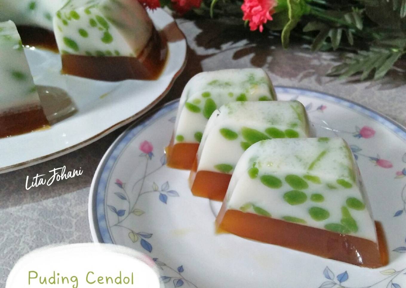 Puding Cendol Gula Merah