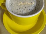 #روتين_المدرسه حليب دافئ بالسمسم