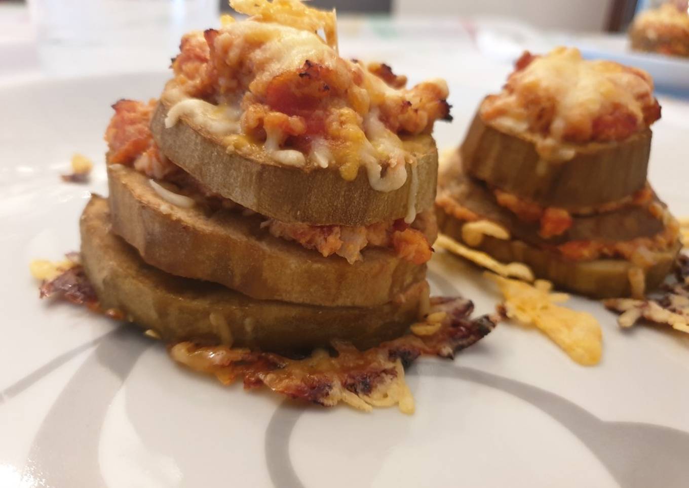 Berenjenas con atún
