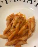 Pasta con chile guajillo