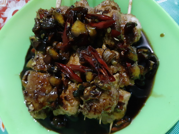 Resep Sate ayam maranggi bumbu pecel yang Sempurna