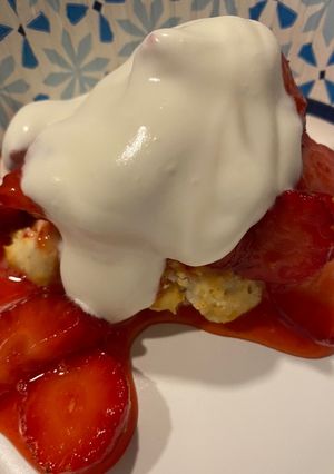 A picture of Mixed Berry Shortcake.