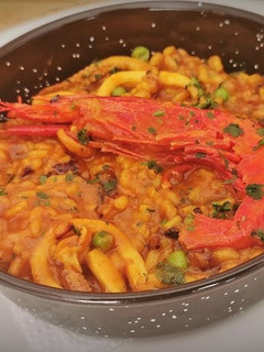 Una foto de Arroz meloso de Carabineros