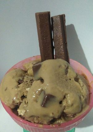 Foto resep Choco Hazelnut Gelato (tanpa ice cream maker)
