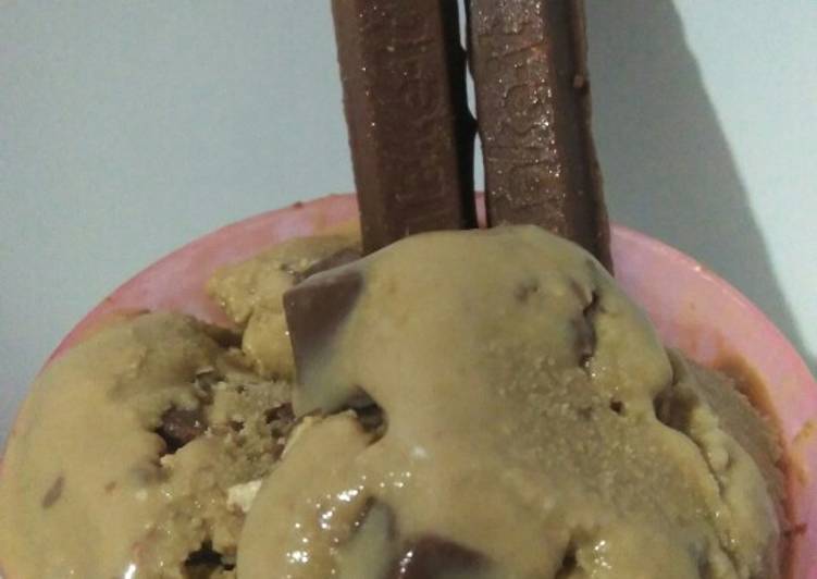 Resep Choco Hazelnut Gelato (tanpa ice cream maker), Lezat Sekali
