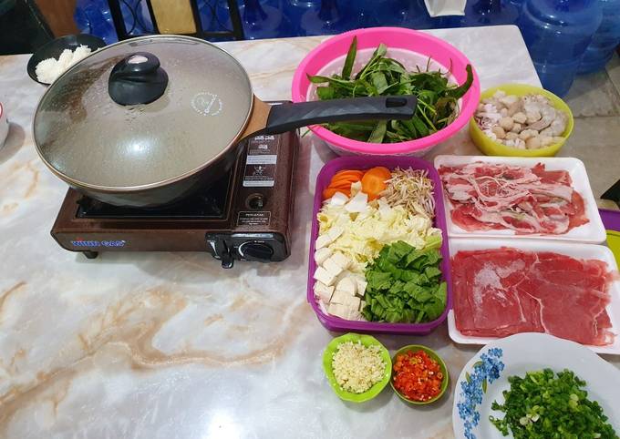 Shabu shabu rumahan