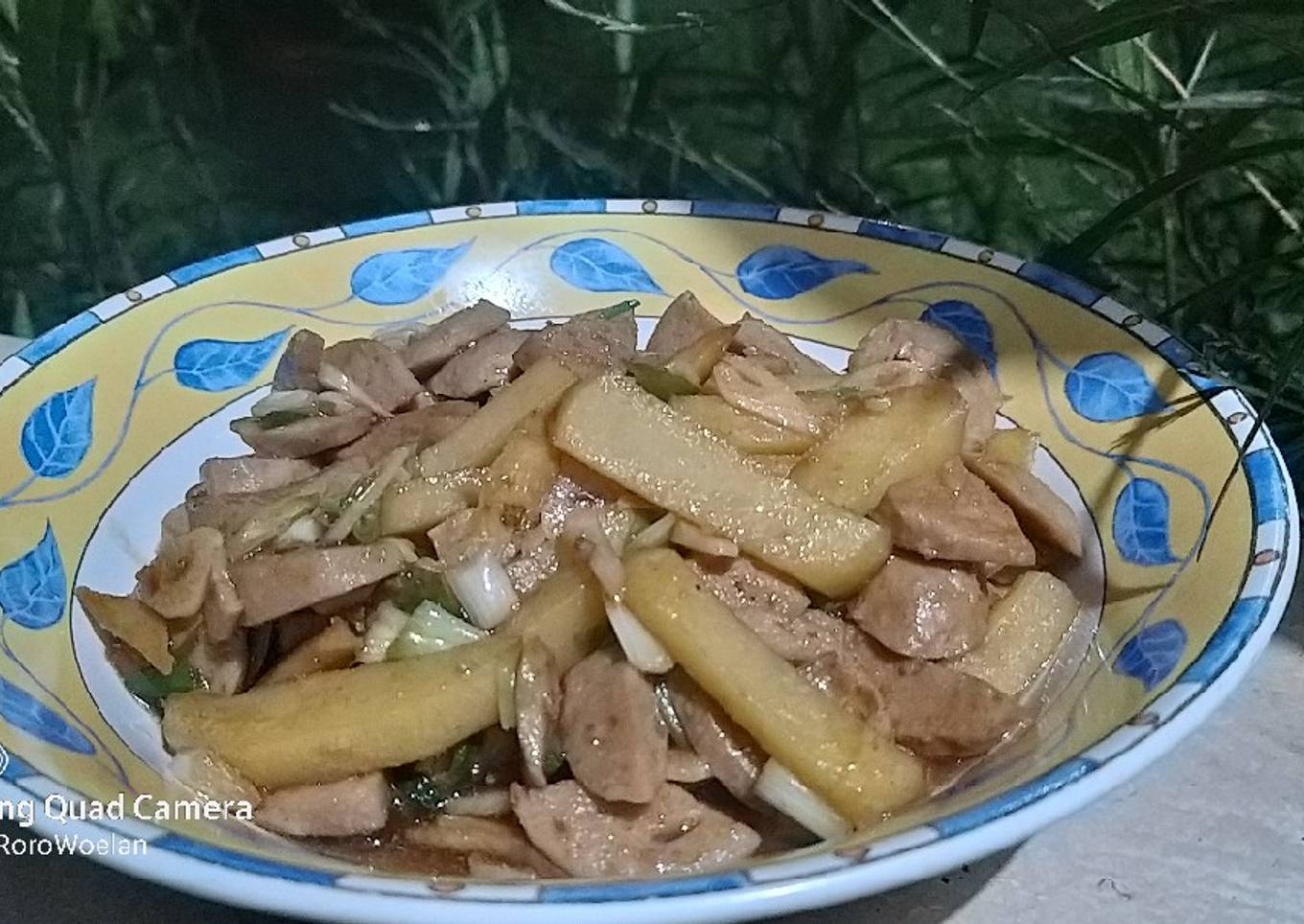 Kentang baso saus tiram