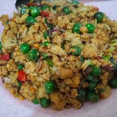 A picture of Tumis Oncom Leunca.