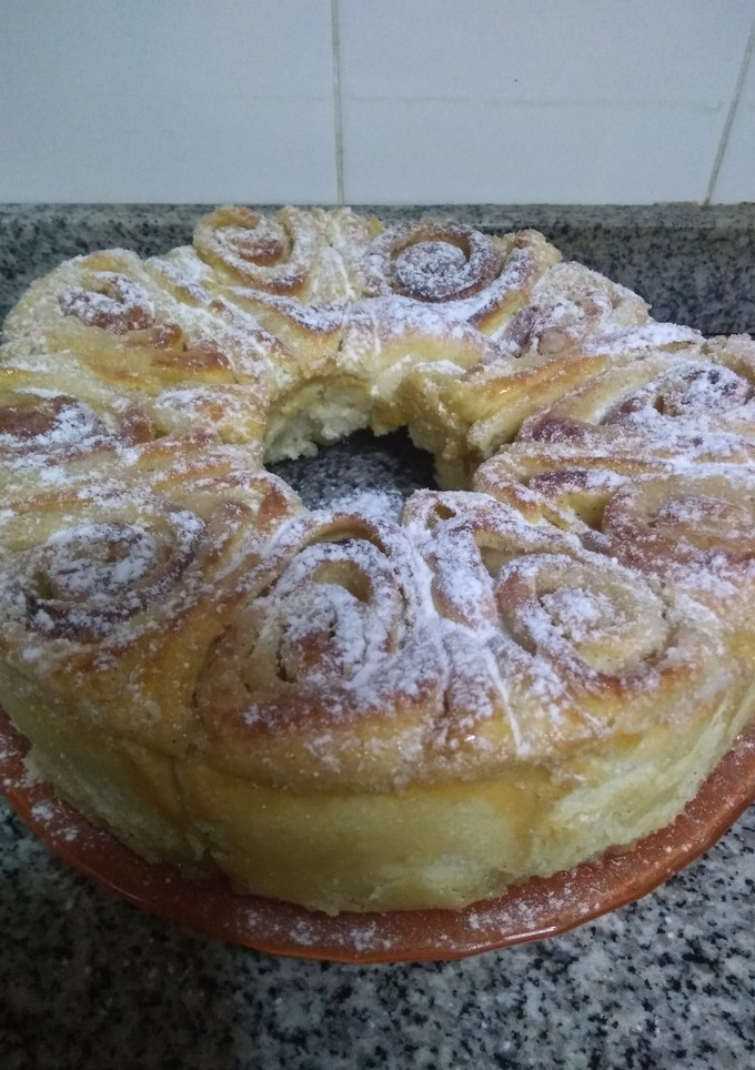 Una foto de Torta 80 golpes de canela 💪