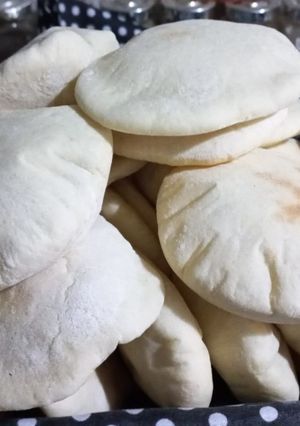 Una foto de Pan árabe