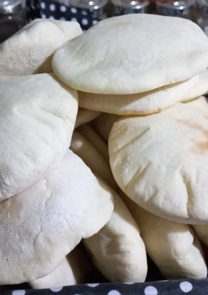 Una foto de Pan árabe