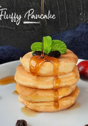 Foto resep Fluffy Pancake (Teflon)