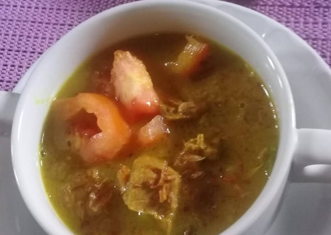 Soto daging presto