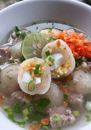 Foto resep Cilok Kuah seger