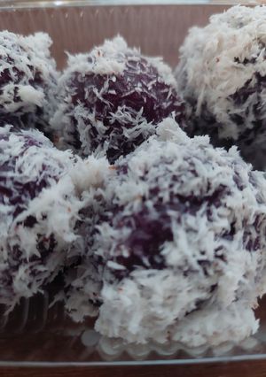 Foto resep Klepon uwi ungu sehat